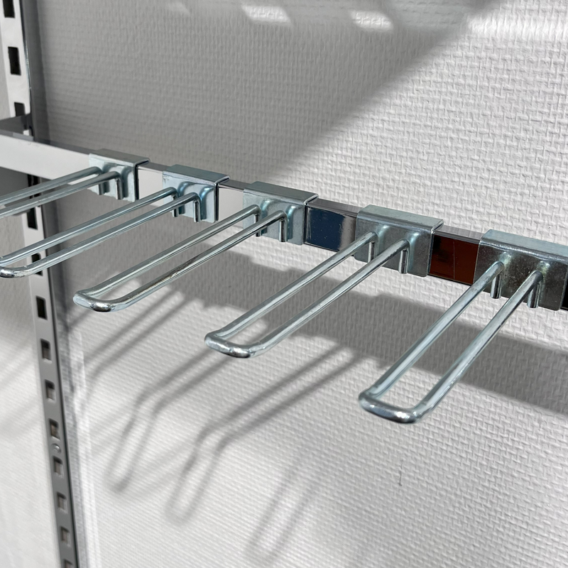 Evigheitaðkrókur fyrir 12 mm skrautstöng, galvaníseraður, 10 cm