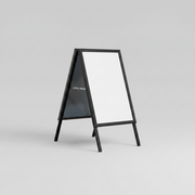 A-skilti með snaprammum 50 x 70 cm – svart