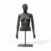 Konutorso fyrir borðdisplay. Svart plast