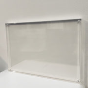 Segulskiltahaldari, A3, B29,5 × D2 × H42 cm, glært akrýl