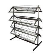 Skóstænger - tvíhliða. Svört