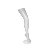 Kvenleggjakki. Hvít m/ fót. H 67 cm.