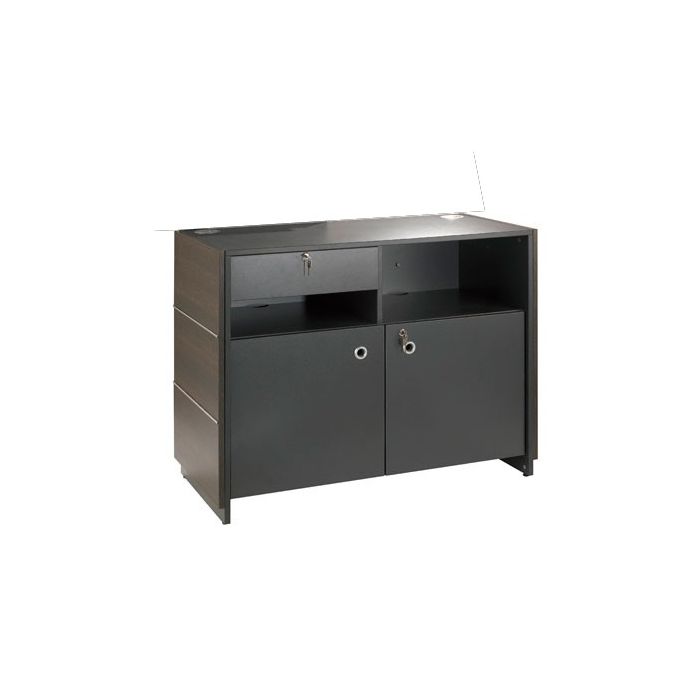 Boutique disk sett med 1 skive mørkebrune plater