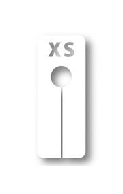 Aflang hvít stærðarspilari, str. XS