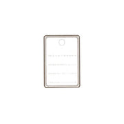 Tætmærke til tekstiler 3 x 4,6 cm. 1.000 stk.