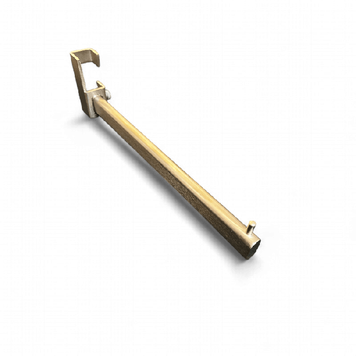 Auka miðhandleggur, beinn, fyrir Joystativ, sporöskjulaga gerð. Burstaður satin