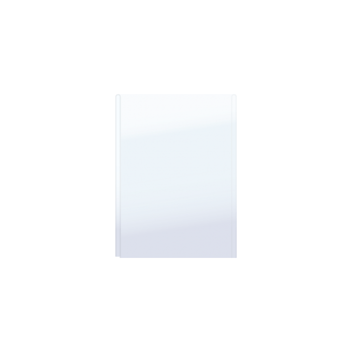 Brosjyreholder. Akrylomslag for vegg A5