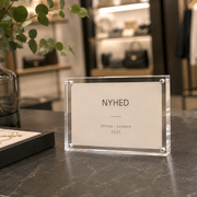 Segulskiltahaldari, A7, gagnsær akrýl