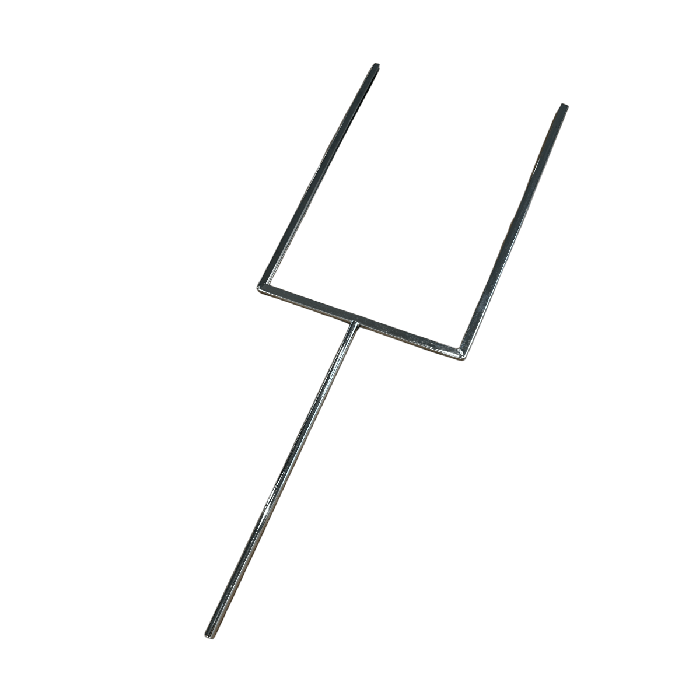 Skiltahaldari. Málmur A4. Króm. Án þráðar