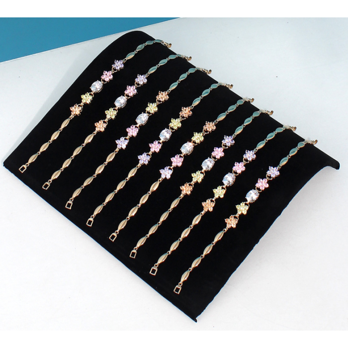 SkåL til armbånd. Sort Flock