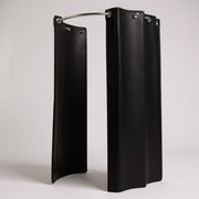 Gardínustöng, hálfcirkilsform. Króm