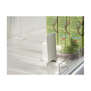 Vöruprüngar með fjöðri L28,5–48,5 cm. 6 kg þrýstingur. Hvítur plastur