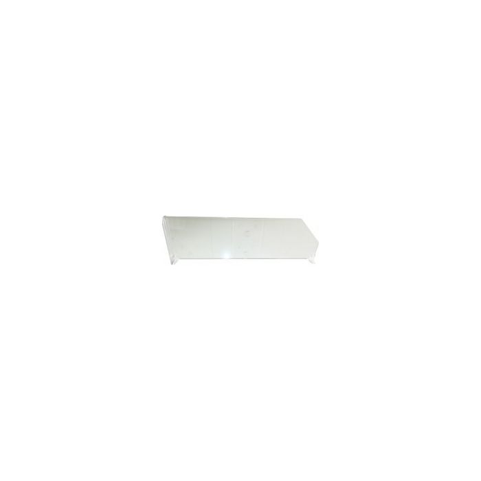 Vareskubbe skipting L38,5 cm x H 6 cm. Glær plast