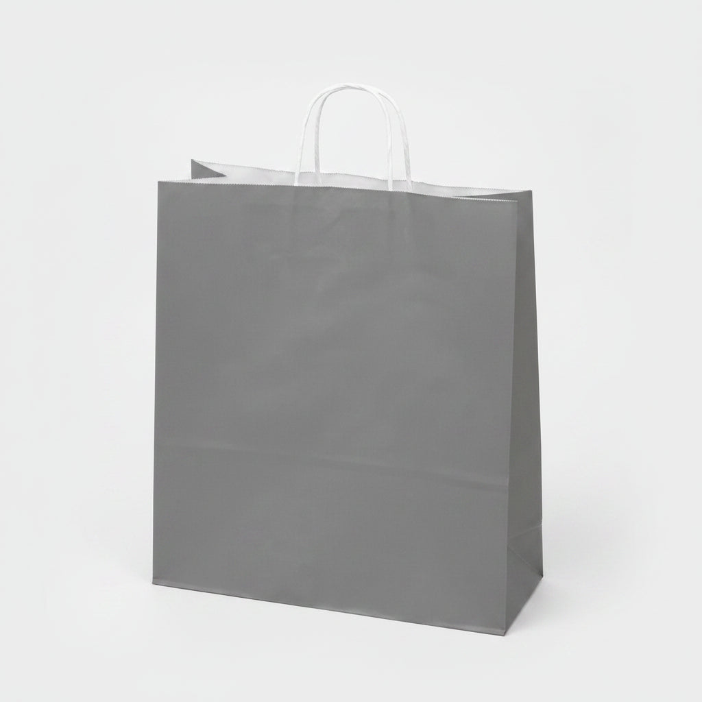 Grár pappírspoki H44 cm - 50 stk.