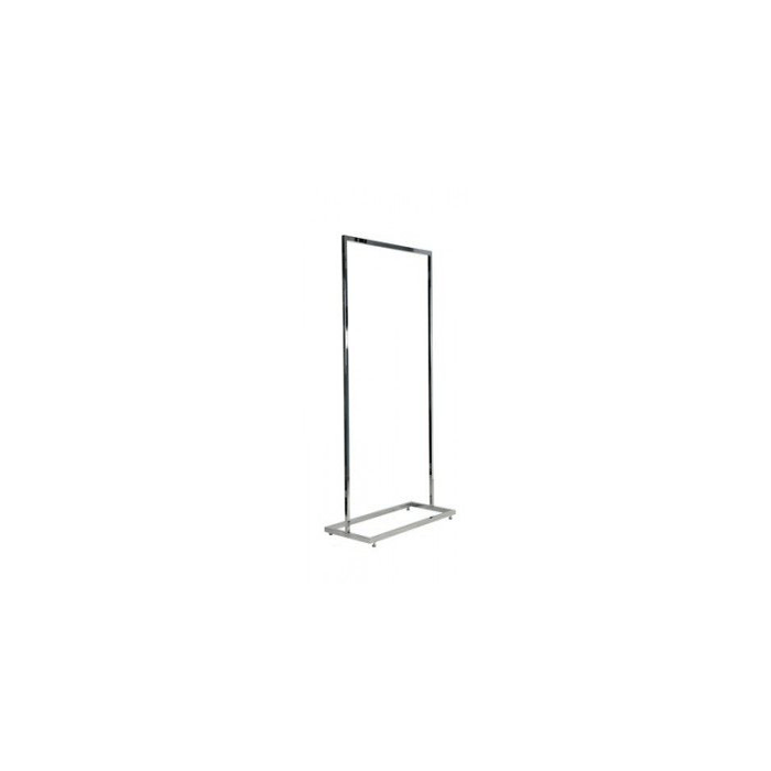 Fatastandur 60 cm með grindarfót. Króm. B-MT