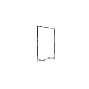 Gólffatastandur fyrir föt 90 cm. Burstað satin. B-MT