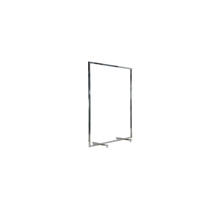 Gólffatastandur fyrir föt 90 cm. Burstað satin. B-MT