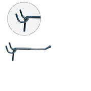 Afstandskrog til rillepanel og hulplade, galvaniseret, 5 cm, Ø 4 mm