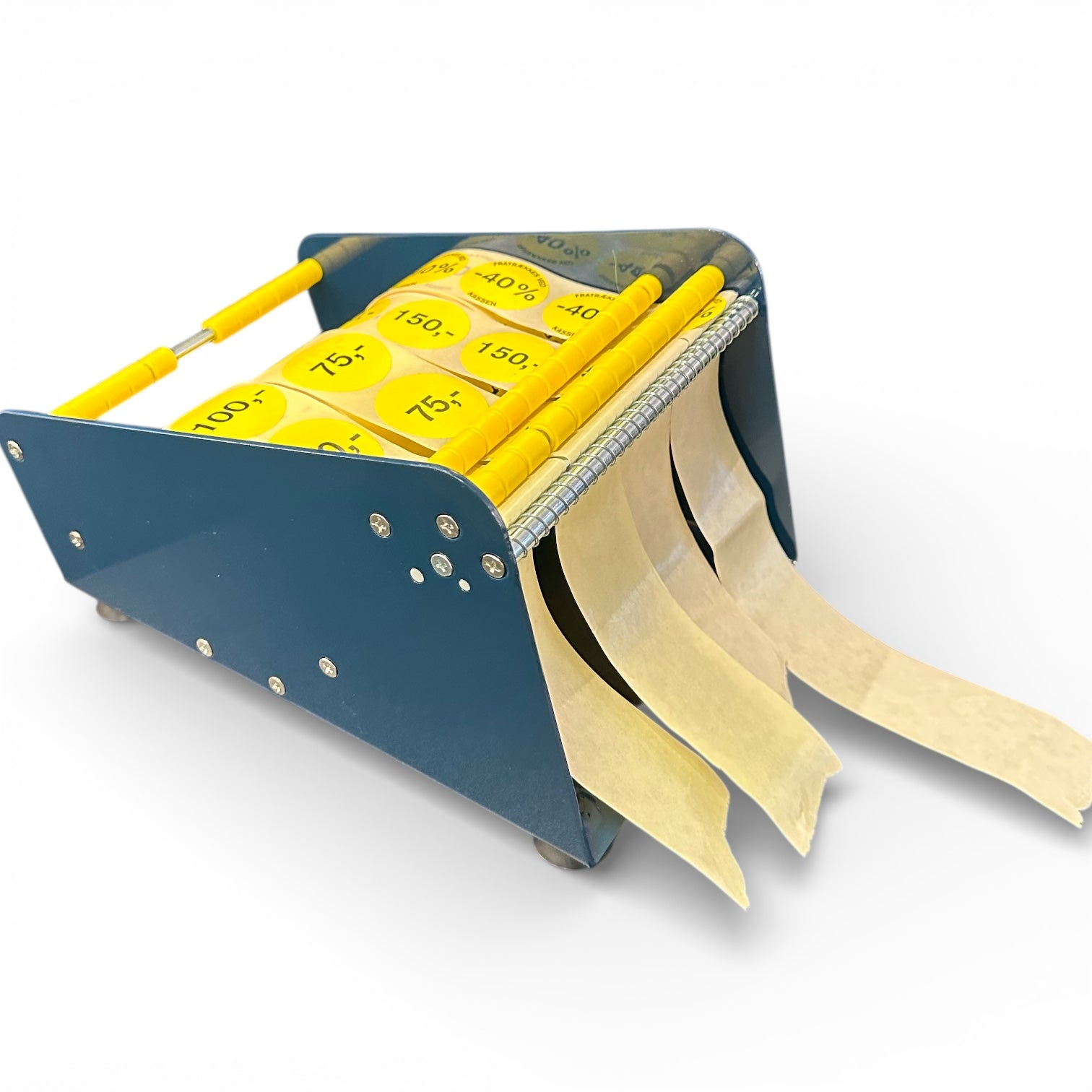 Merkimi rennari. Breidd fyri rullar 16,5 cm. Stórur modelur