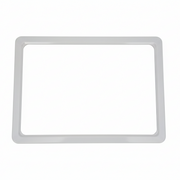 Plastramme, A5, ljósgrár