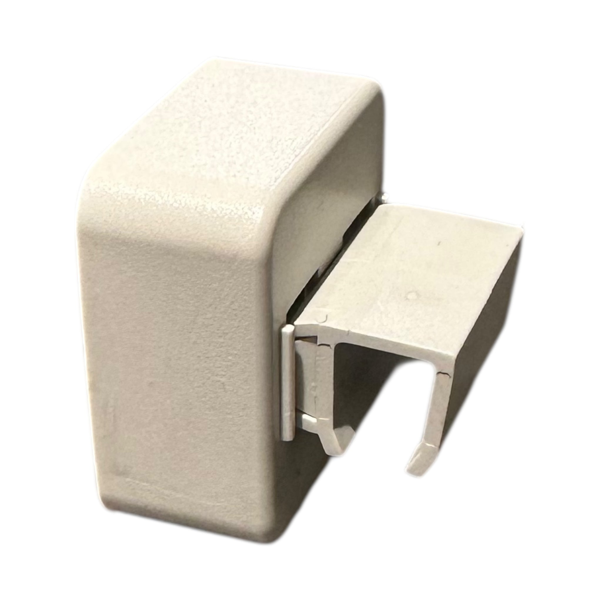 Segulklips, lóðréttur, B 3,5 x D 3 x H 3 cm, skiltihaldari fyrir plastramma. Sjá og veldu liti