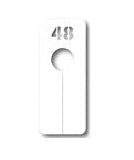 Aflang hvíta stærðardeili, str. 48