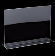 Akrýlskilti, A4 liggjandi. Beint