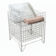 Sölu körfu - 1 stk. - Hvítt - Nancy 2