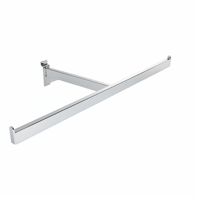 T-bøjle til panel, krom, B60 x D26 cm