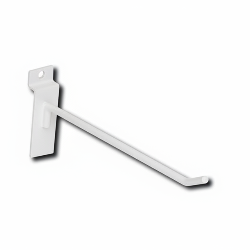 Krókur til panils, hvítur, 20 cm