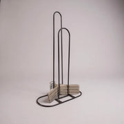 Garfötur, krómaðar, H85 cm