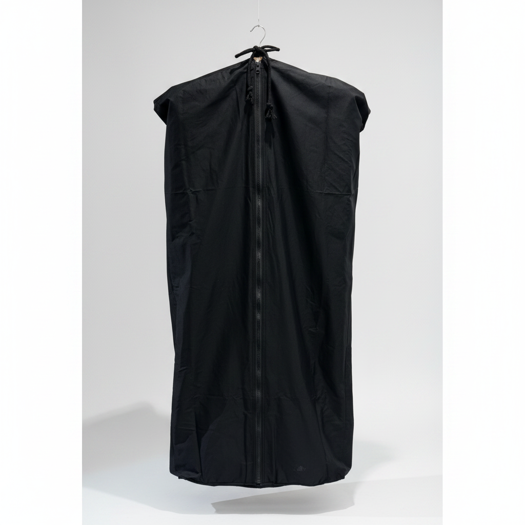 Safnpoki, með kuffertlokun, H120 cm. með ól