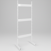 Framework, T-sýningareining, hvít, D67 x H247,50 cm. Sjá fleiri liti