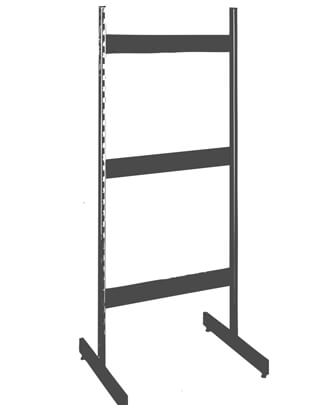 Framework, T-góndól, hvítur, D97 x H247,50 cm