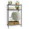 Garderobuhillur - TUBO (B 122 x D 46 x H 220 cm.) - Svart
