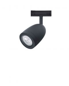 Bell spot, sort, LED-lyskilde