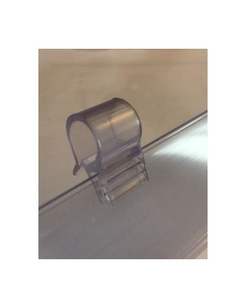 Upphengjur/festingar fyrir merkimiðalista, fyrir vírhillur