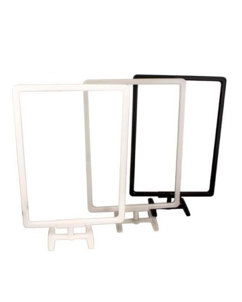 H-skiltarammi A4 m/fæti. Veldu lit.