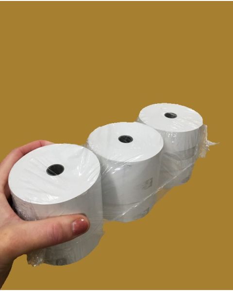 Kassarúlla, thermo, B 80mm, Ø80, kjarni 12 mm, lengd 60 m, pakki með 5 rúllum