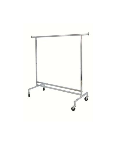 Fatastandur - Disco 2 -  Hæðarstillanlegur, króm, B153 x H140-185 cm