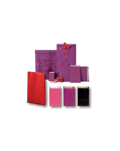 Gjafapokar - B 24 x D 7 x H 41 cm - 250 stk. - Kraftpappír - Veldu lit