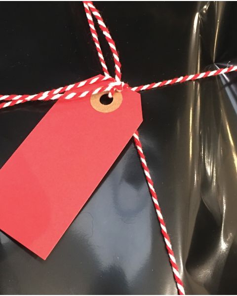 Gjafapokar m/ límlokun (30 x H 44 cm.)