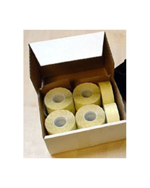 Verðmerkimiðar, 1 lína, hvítir.