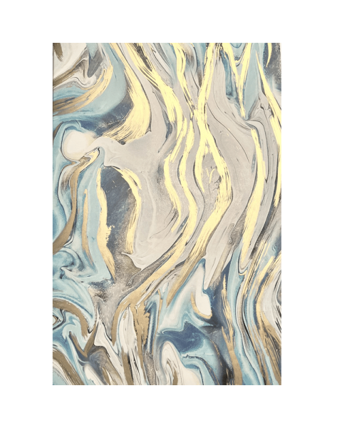 Gjafapappír B 50, Marmaramynstur. B 50 sm x 100 mtr.