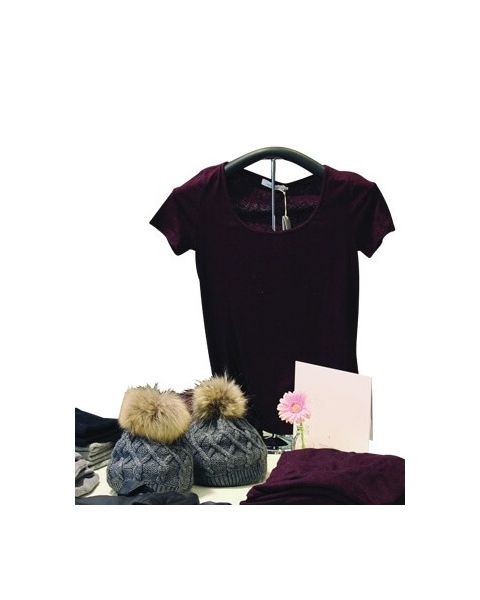 Sýningarstandur fyrir stuttermaboli