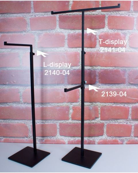 Auka armur fyrir L-og T-standa, svartur