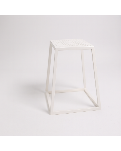 Kollur - Hvítur. H45,5 cm