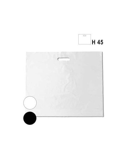 Plastpoki, 56 x 8 x H45 cm, 100 stk. - 40 micron