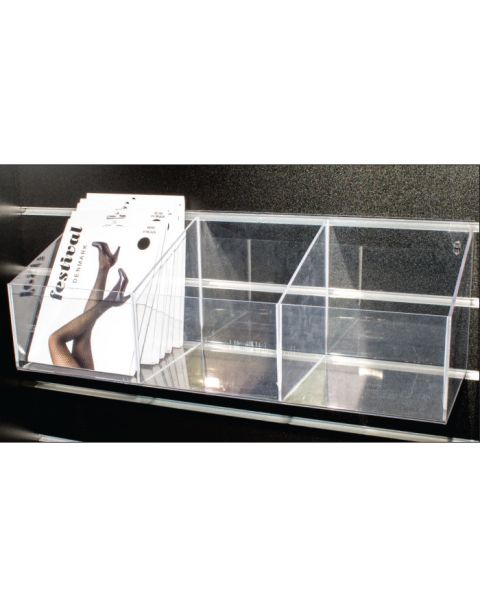 Þriggja hólfa box - akrýl