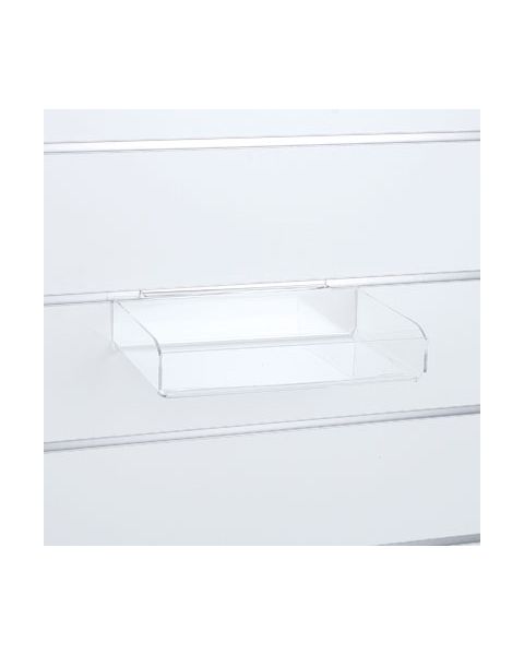 Akrýlkassi 26,5 x 17,5 x H4,5 sm. Fyrir raufapanil